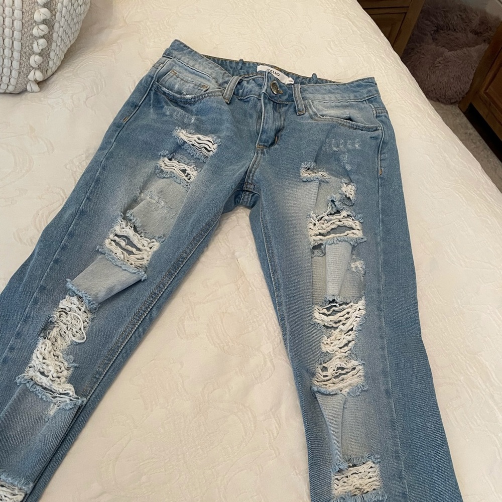 Cello Ripped Skinny Jean